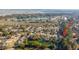 An aerial view of a neighborhood near a body of water shows the proximity to the ocean at 1253 Lakefront Dr, Charleston, SC 29412