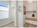 Well-organized mudroom with built-in storage, a bench, and stylish decor at 142 Midtown Ave, Summerville, SC 29486