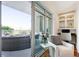 Enjoy indoor/outdoor living with a stunning balcony view and a built-in desk area at 155 Wingo Way # 421, Mount Pleasant, SC 29464