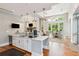 Lobby with breakfast bar, kitchen, seating, and natural light at 155 Wingo Way # 421, Mount Pleasant, SC 29464
