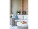 Close-up view of the well-appointed patio featuring comfortable seating and a stylish design at 155 Wingo Way # 421, Mount Pleasant, SC 29464