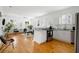 This open-concept living space showcases the kitchen and creates a great flow for entertaining at 167 Spring St # A/B, Charleston, SC 29403