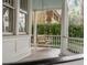 Relaxing porch swing in the veranda of this charming home at 18 Logan St, Charleston, SC 29401