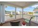 Relaxing balcony featuring seating and scenic neighborhood views at 2270 Kemmerlin St, Johns Island, SC 29455