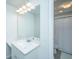 Bright bathroom with a large mirror, vanity, and view of the toilet and shower at 2270 Kemmerlin St, Johns Island, SC 29455