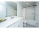 Clean bathroom with white cabinets, a tub-shower combo, and a neutral color scheme at 2270 Kemmerlin St, Johns Island, SC 29455