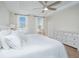 Spacious main bedroom features natural light, tray ceiling, and ample closet space at 2270 Kemmerlin St, Johns Island, SC 29455