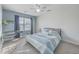 Cozy bedroom with natural light, a ceiling fan, and a serene color scheme at 232 Decatur Dr, Summerville, SC 29486