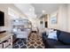 Versatile living area with bunk beds, day bed, and seating for relaxation and entertainment at 27 Ocean Point Dr, Isle of Palms, SC 29451