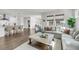 Bright, open-concept living space with a modern decor at 3213 Great Egret Dr, Johns Island, SC 29455