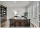 Bright office space with custom woodwork, plantation shutters, and a comfortable workspace at 3213 Great Egret Dr, Johns Island, SC 29455