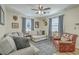 Bright living room featuring comfortable seating, stylish decor, and ample natural light at 501 E Richardson Ave, Summerville, SC 29485