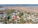 Picturesque aerial shot of waterfront homes in a coastal community with marsh views at 547 Island Walk, Mount Pleasant, SC 29464