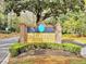 Belle Hall Plantation brick sign surrounded by greenery at 547 Island Walk, Mount Pleasant, SC 29464
