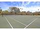 Community tennis court ready for a match at 547 Island Walk, Mount Pleasant, SC 29464