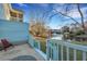 Beautiful view of the tranquil pond and fountain from the patio area at 6275 Rolling Fork Rd # C, North Charleston, SC 29406