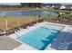 Community pool and kiddie pool offer resort style living near a scenic pond and neighborhood playground at 641 Sienna Way, Summerville, SC 29486