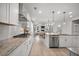 Bright kitchen with granite countertops, stainless steel appliances and an open floor plan at 641 Sienna Way, Summerville, SC 29486