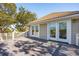 A bright upper back deck features a white railing and views of the nearby landscape at 7 Seahorse Ct, Isle of Palms, SC 29451