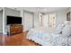 Bedroom with a view into the ensuite bathroom with a closet for storage at 7 Seahorse Ct, Isle of Palms, SC 29451