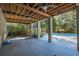 Outdoor patio area leading to a backyard pool, perfect for entertaining at 7 Seahorse Ct, Isle of Palms, SC 29451