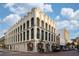Beautiful building exterior showcasing architectural details, large windows and street view at 71 Wentworth St # 302, Charleston, SC 29401