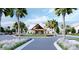 Elegant community clubhouse framed by palm trees and lush landscaping, offering a welcoming gathering space at 1029 Sagegrass St, Summerville, SC 29485