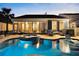 Backyard showcasing a pool, spa, and outdoor seating area, perfect for relaxation at 108 Whaler Ave, Summerville, SC 29486