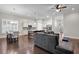 Open-concept living space featuring modern finishes and a comfortable layout for entertaining at 108 Whaler Ave, Summerville, SC 29486