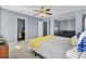 Bedroom boasts a large closet, bathroom, and comfortable living area at 112 Avonshire Dr, Summerville, SC 29483