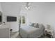 Bedroom featuring a ceiling fan and light blue bedding at 130 River Landing Dr # 4209, Charleston, SC 29492