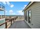 Expansive deck with ocean view, perfect for outdoor living and enjoying the coastal breeze at 1615 E Ashley Ave, Folly Beach, SC 29439