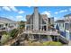 Stylish home with a spacious deck, perfect for enjoying the outdoors at 1615 E Ashley Ave, Folly Beach, SC 29439