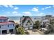 Charming beach house with double garage and balcony provides stunning ocean views, blending coastal elegance and functionality at 1615 E Ashley Ave, Folly Beach, SC 29439