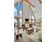 A bright living room with ocean views, a ceiling fan, and comfortable seating at 1615 E Ashley Ave, Folly Beach, SC 29439