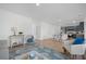 Open-concept living room boasts recessed lighting, neutral paint, and seamless flow into the kitchen and dining areas at 1738 N N Hwy 52, Bonneau, SC 29431