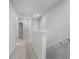 Bright hallway with neutral carpet, white walls and trim, and access to other rooms at 204 Cozy Brook Ct, Summerville, SC 29486