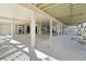 Open space under the home, featuring support pillars and a gravel ground, offers a unique outdoor area at 2276 Seascape Ct, Seabrook Island, SC 29455