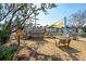 Fun playground area with pirate ship theme, slides, benches, and shade, great for entertainment at 2514 Bullock Guard Dr, Johns Island, SC 29455
