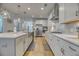Stylish kitchen featuring white cabinets, stainless appliances, and island at 2905 Cavalcade Cir, Johns Island, SC 29455