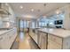 Well-appointed kitchen with island, stainless appliances and breakfast area at 2905 Cavalcade Cir, Johns Island, SC 29455