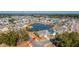 Aerial view of community highlighting home's location on corner lot at 292 Lotz Dr, Summerville, SC 29483