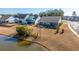 Spacious backyard with a covered patio, landscaping, and ample space for outdoor living at 292 Lotz Dr, Summerville, SC 29483
