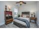 Cozy bedroom features a unique wooden bed frame, eclectic decor, and soft lighting for a relaxed atmosphere at 292 Lotz Dr, Summerville, SC 29483