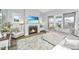 Cozy living room features a fireplace, TV, comfortable seating, and natural light for a relaxing atmosphere at 292 Lotz Dr, Summerville, SC 29483