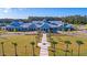 Community clubhouse with a manicured lawn and palm trees, creating an inviting entrance at 302 Autumn Azalea Way, Summerville, SC 29486