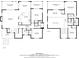 Combined floor plans of the home showing layout, including living spaces, bedrooms, bathrooms, and outdoor areas at 308 Jungle Rd, Edisto Beach, SC 29438