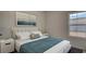 Serene bedroom with soft lighting, a comfortable bed, and a view of the outdoors through a bright window at 319 Pine Crest View, Summerville, SC 29486