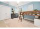 bedroom features a loft bed with a ladder and a neutral carpet at 493 Woodland Shores Rd, Charleston, SC 29412
