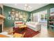 Bright and airy living room featuring a decorative gallery wall and recessed lighting at 493 Woodland Shores Rd, Charleston, SC 29412